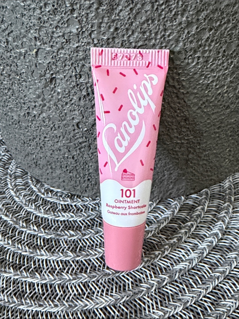 ❤️$5 NWT Lanolips Raspberry Shortcake 101 Ointment Multi Balm 4g